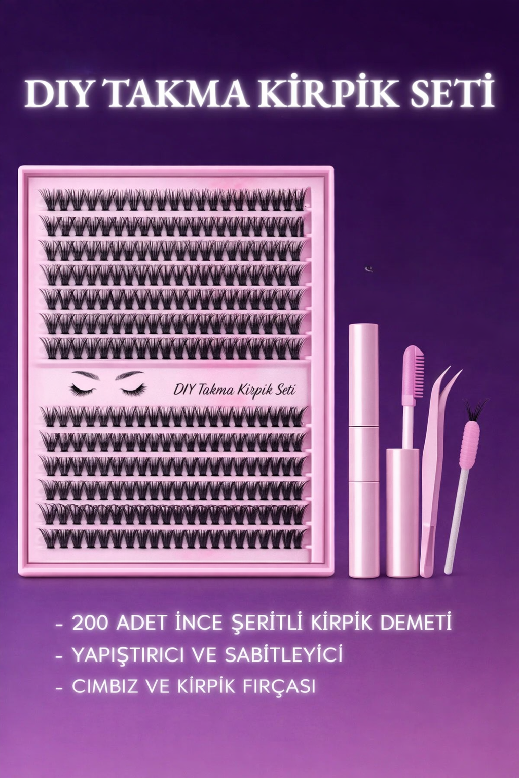 Veluna Kirpik Seti