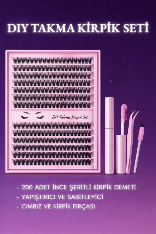 Veluna Kirpik Seti