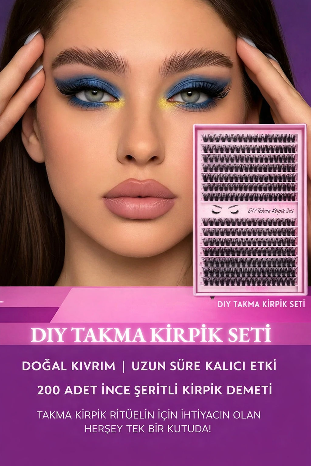 Veluna Kirpik Seti